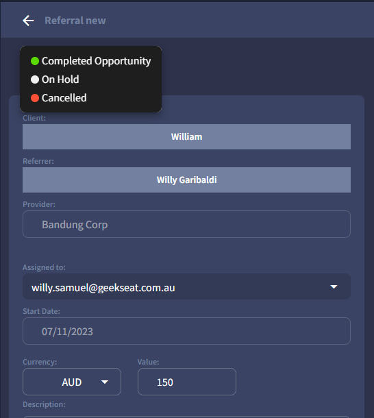 Opportunity Status Options (1) 