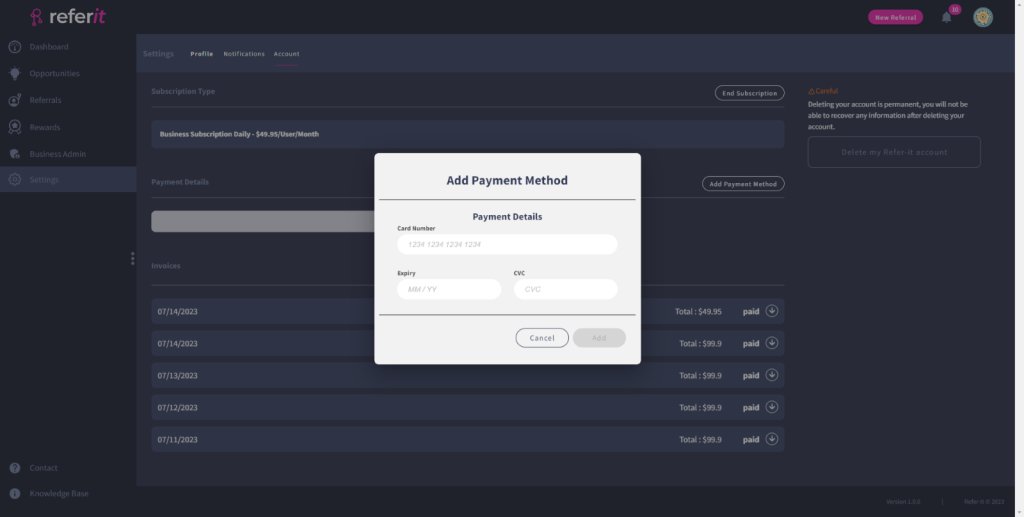 Add Payment Method (2) 